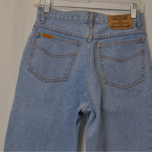 Jordache High Rise Jeans Blue Women's Medium - Picture 4 of 8